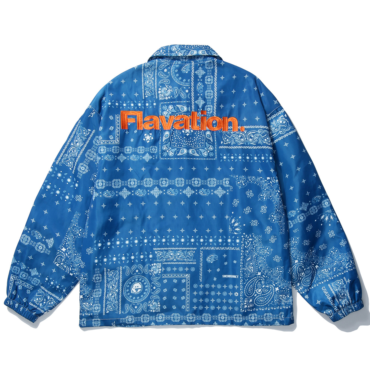 

2021 New Aelfric Eden Embroidery Pattern Jacket Men Harajuku Autumn Loose Streetwear Outwear Tops Hip Hop Casual Cotton Coats 2gs6, Blue