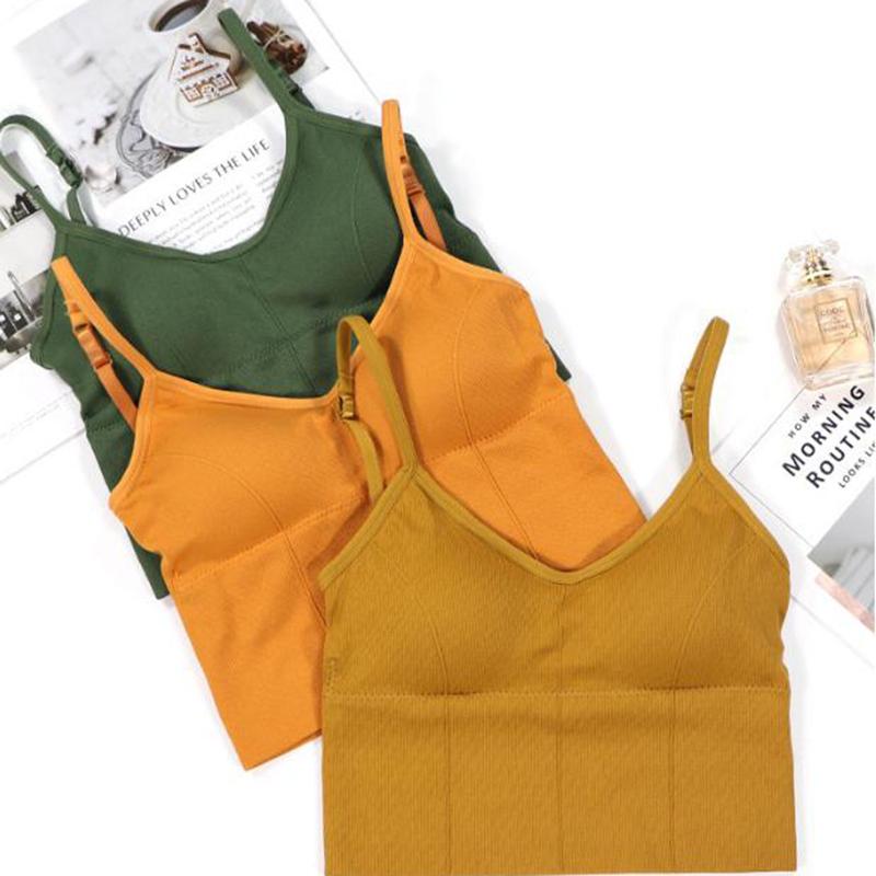 

1PCS Bras Breathable Sports Bra Anti-sweat Shockproof Padded Sports Bra Yoga Top Athletic Gym Running Fitness Workout Sport, Black