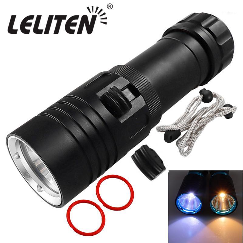 

XML-L2 led DIVE LIGHT sea diving submarine Yellow light Waterproof led marine torch torch1