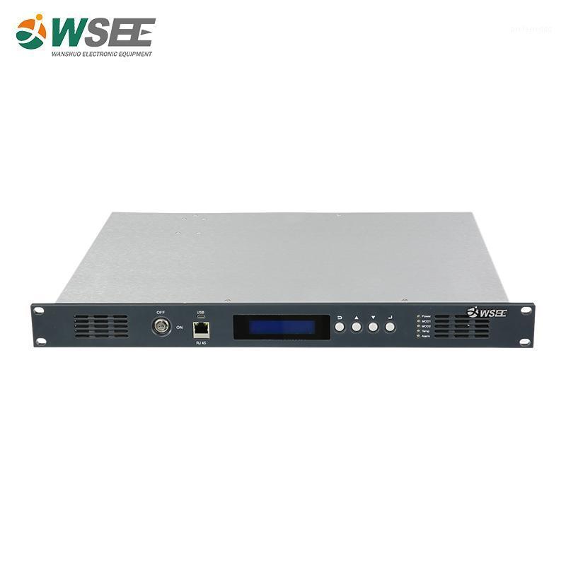 

CATV optical fiber transmitter 1550nm 25km 3dbm dual power supply1