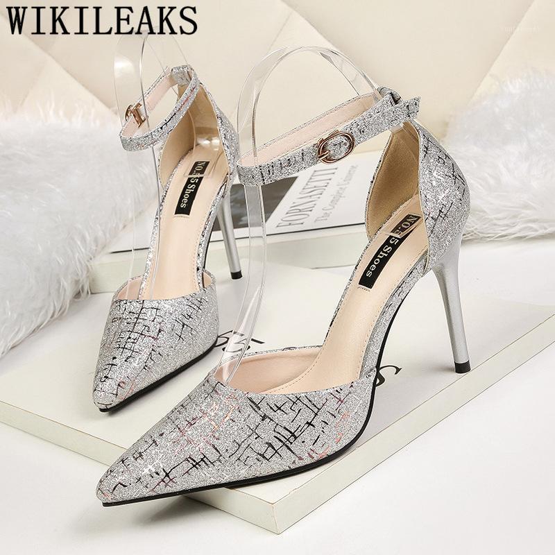 

Glitter Heels Mary Jane Shoes Extreme High Heels Pumps Women Shoes Sexy High Stiletto Wedding Bride Sapato Feminino1, Black