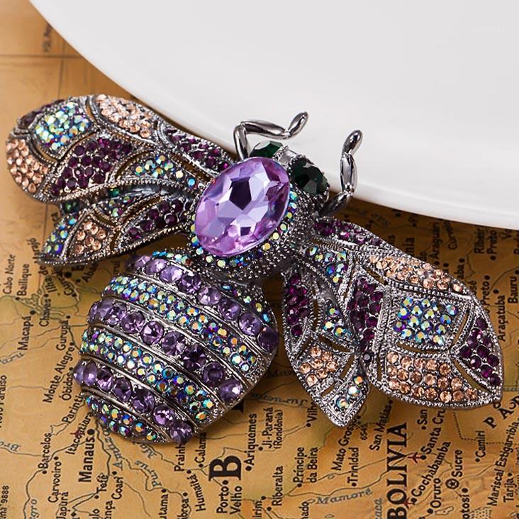 

Pins, Brooches Wholesale- Very Nicely Bee Brooch Big Size Accessories Fashion Women Hijab Pins And Hat Vintage Broaches Broches Woman1