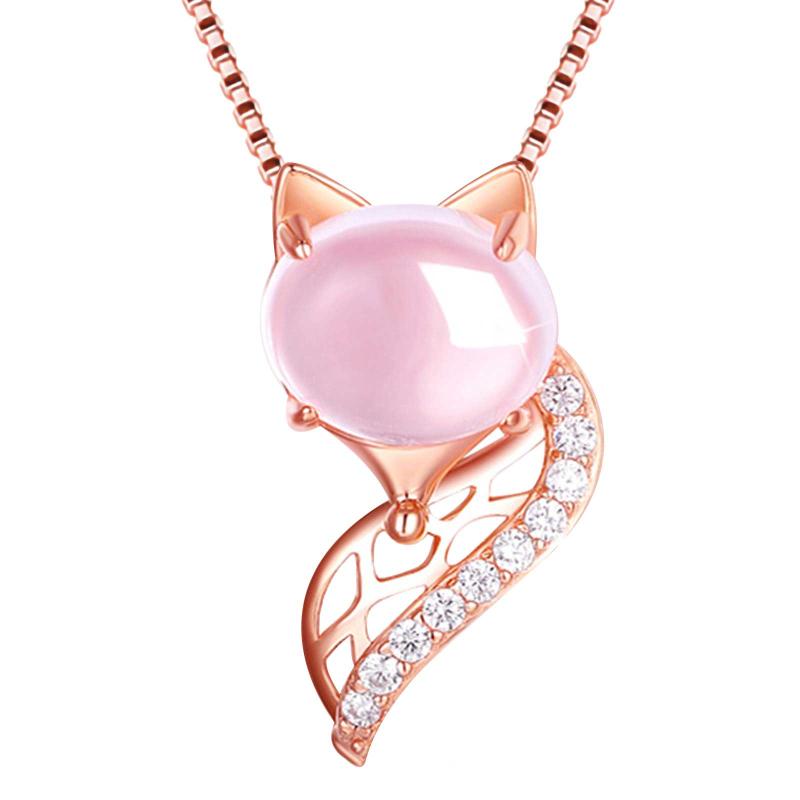 

Chains Lady Jewelry Choker Chain Fashion Crystal Gold Pendant Clavicle Female Necklaces & Pendants