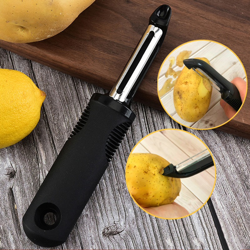 

Stainless Steel Peeling Knife Vegetable Tools Household Fruit Peeling Artifact Kitchen Potatoes Apple Multifunctional Melon Planer Gadgets