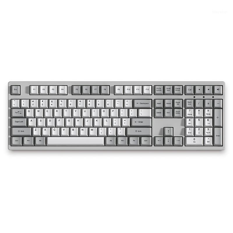 

Akko 3108 V2 108 Key Wired Mechanical Keyboard Silent Full Size Type-C To USB PBT Keycap Sublimation OEM Height Gaming Keyboards1