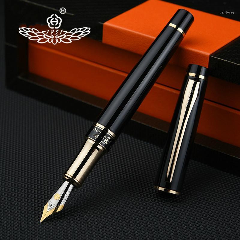 

HERO1021 Calligraphy fountain pen Adult practice calligraphy Business high-end signature ink pen School office stationery gift1, Red