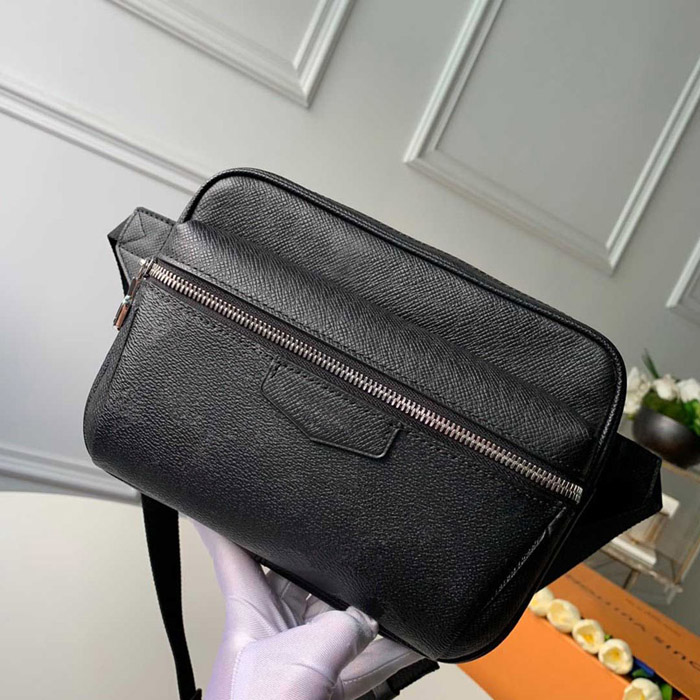 

Classic waist bags for men crossbody chest Bags ladies outdoor real leather handbags bag man Size:21.0x 17.0x 5.0 cm, Without box
