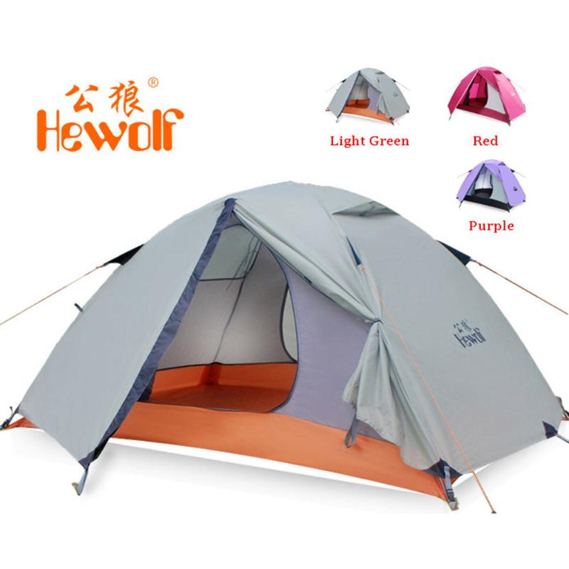 

Outdoor Double Layer Ultralight Aluminum Pole Waterproof Windproof Camping Tent 2.51KG Beach Tent Barraca