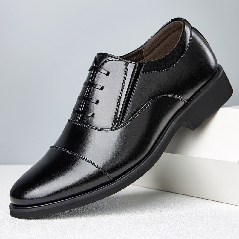 

2020 High-quality New Leather Male Size 38-48 for Men Fashion Shoes Aghj, Style 1