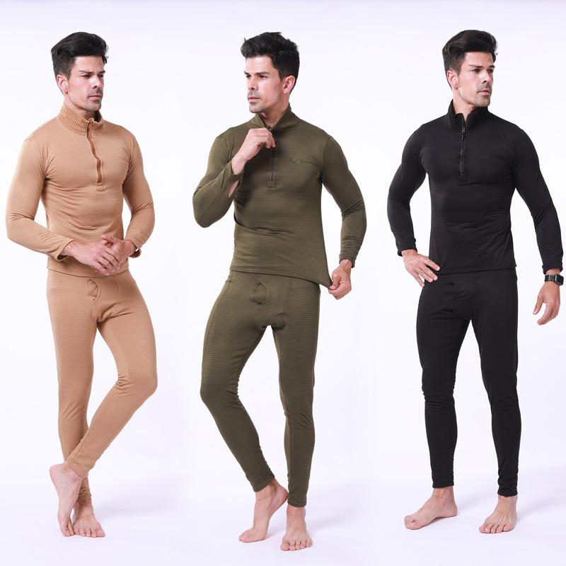 

Men Running Fitness Set Autumn Winter Casual Fashion Suit Sport Gym Suit Training Wear Jogging Sport Clothing Tracksuit Underwea, Black