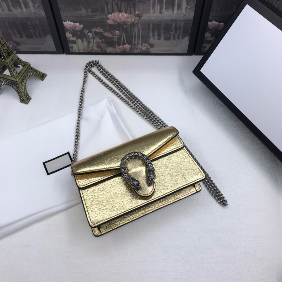 

best quality gold silver genuinel leather womens chain bag with box luxurys designers bags cover purse handbag crossbody bag bags 476432