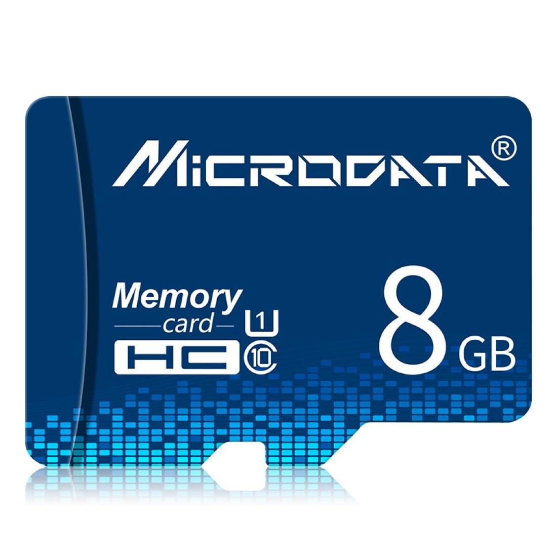 

MICRODATA 8GB U1 Blue TF Memory Card