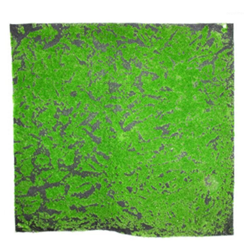 

1Mx1M Square Artificial Plant Lawn Home Simulation Plant Background Wall Moss Turf Green Sod Interior Window Decoration1