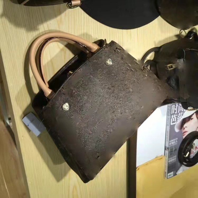 

High quality brand leather bag woman 2021 new vintage one shoulder across the body versatile autumn and winter ultra hot large capacity handbag tide, Brown