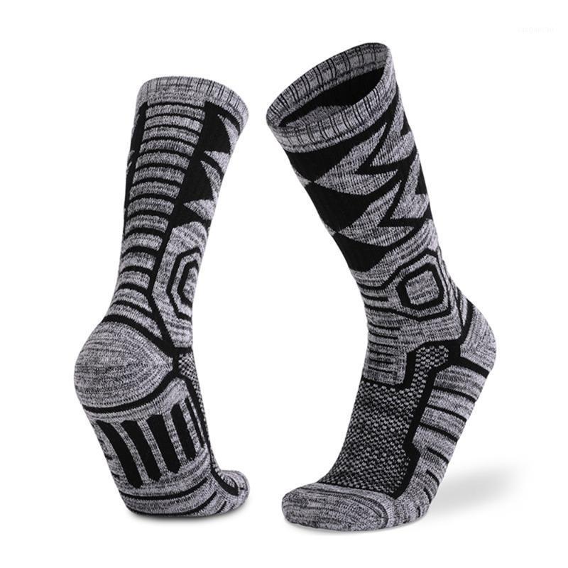 

Skiing Socks Thick Cotton Long Ski Sock Outdoor Sports Snowboard Winter Warm Thermal Knee High Socks Stockings for Men Women 2561, White