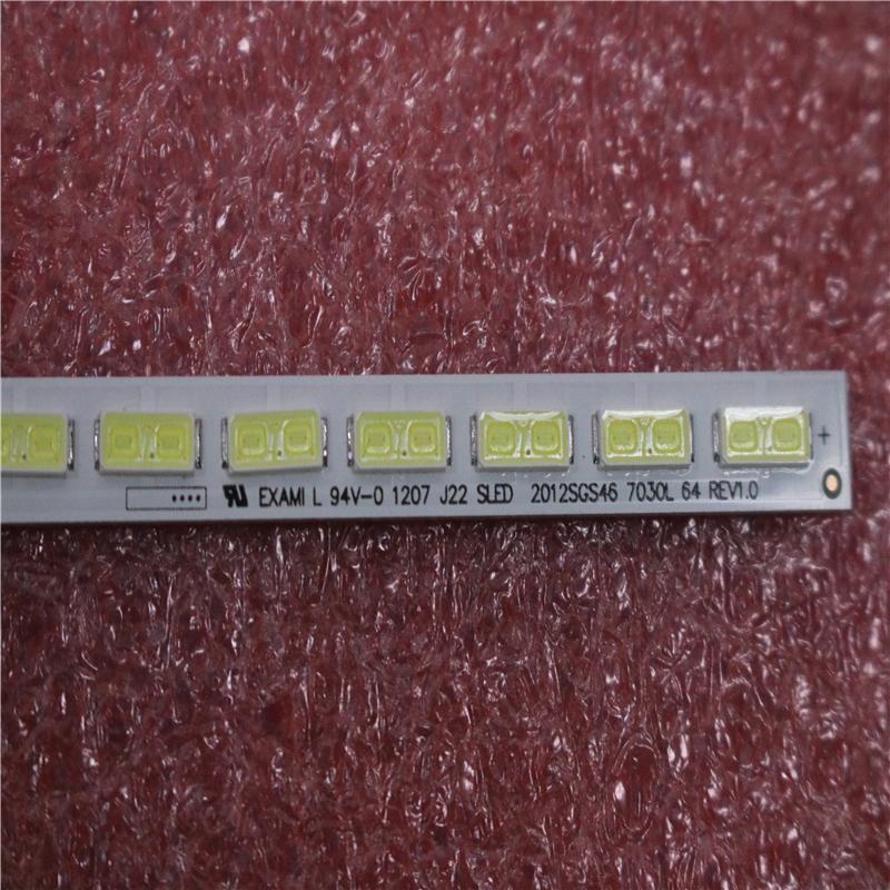 

100%new for screen LTA460HN05 46EL300C 46HL150C LJ64-03495A LED strip SLED 2012SGS46 7030L 64 REV1.0 1 Piece=64LED 570MM