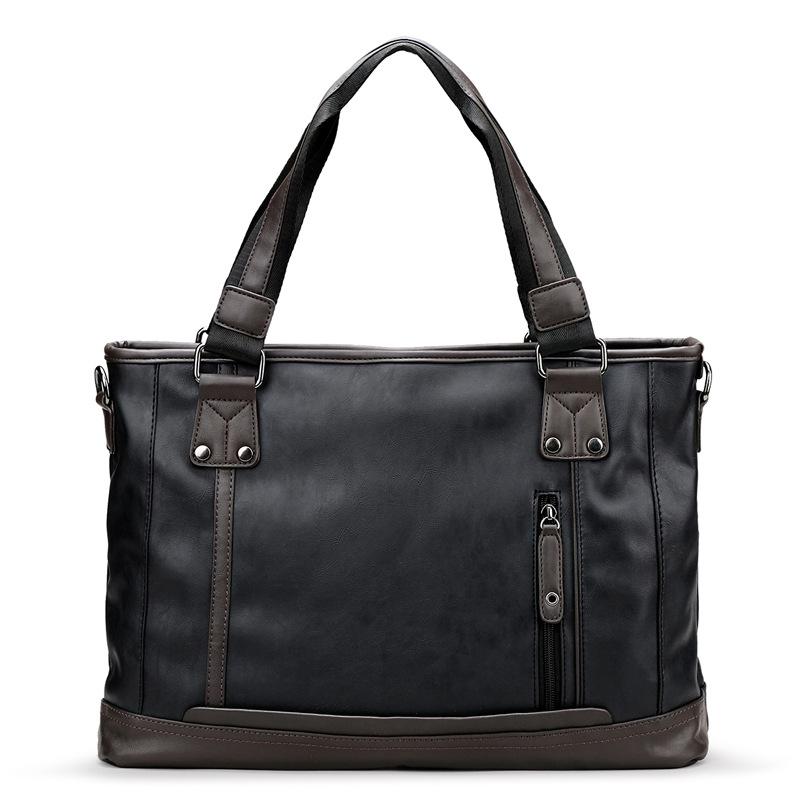 

Weysfor Large Capacity Men Briefcase Business Messenger Handbags Men Bags Laptop Travel Bags Crossbody Business Messenger