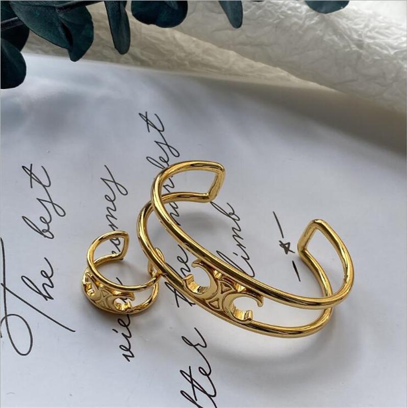 

YIKUF88 Women Bracelet Metal Copper Plating Fashion Bracelet Fine Jewelry for Women