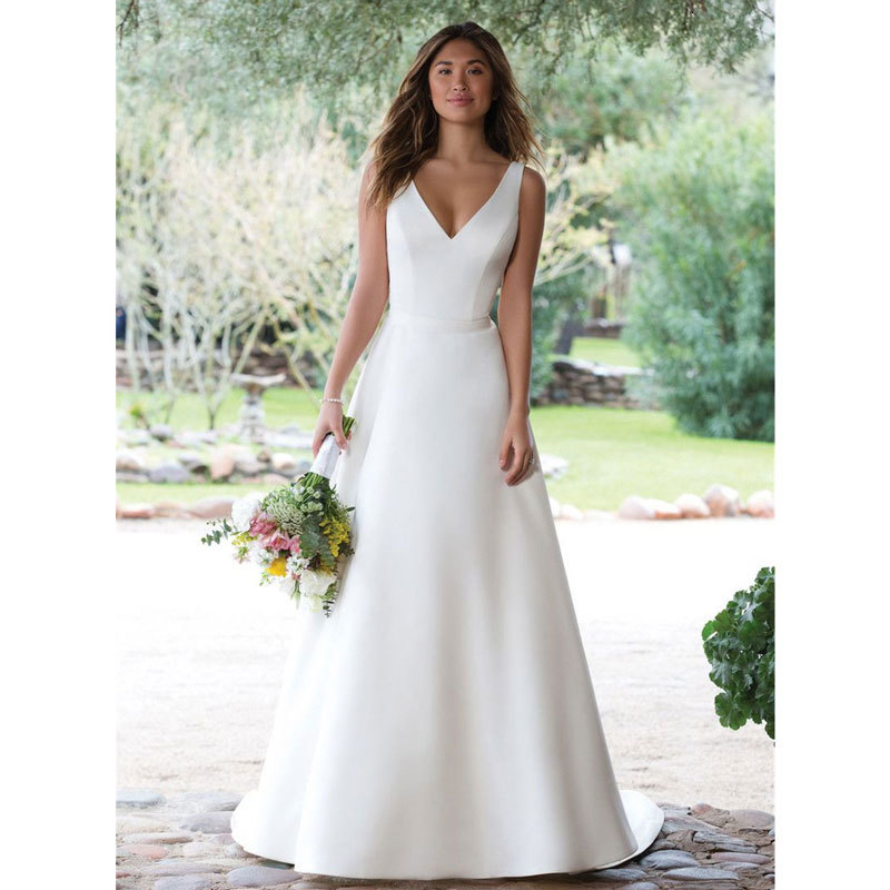

2021 New Dress, Wedding Dress 2KU6, Ivory white