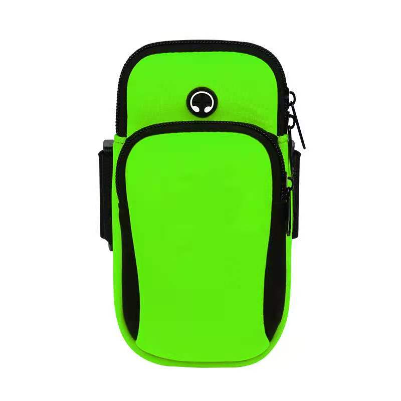 

20 Cross-border explosive sports running mobile phone arm bag Neoprene outdoor fitness equipment arm shoulder arm mobile phone case, 6 inches
