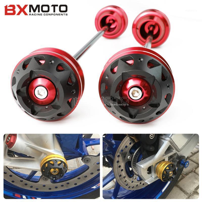 

For 696 2008-2013 821 2014-2020 Motorcycle Front Rear Axle Fork Wheel Protector Slider Falling Protection1
