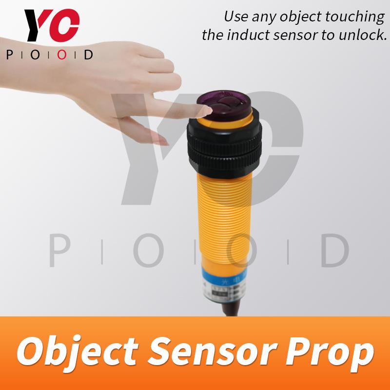 

YOPOOD Object induct sensor Escape Room Using any object touching the induct sensor to open lock and run out takagism room
