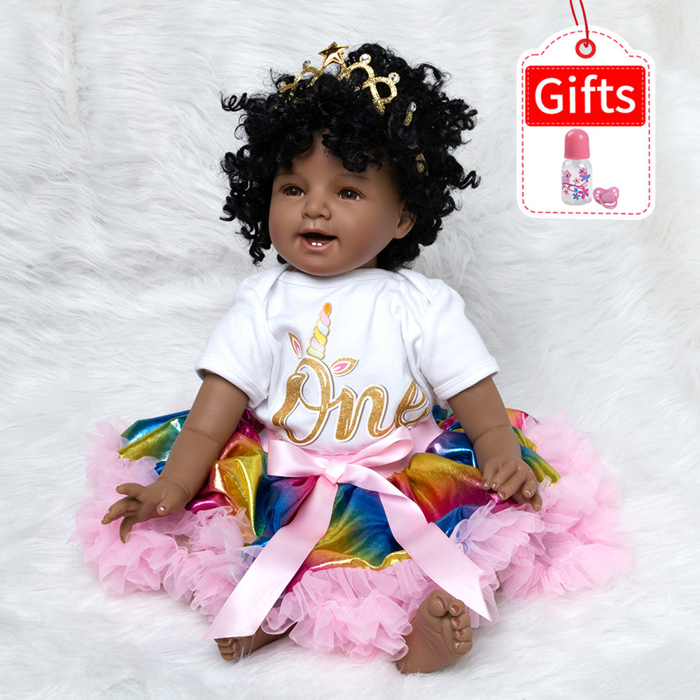 cheap black reborn dolls