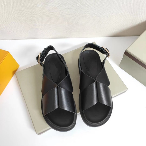 hot sale new brand lady's patchwork summer sandals flat heel so soft and comfortable with magical Velcro fashionable soft sole high quality