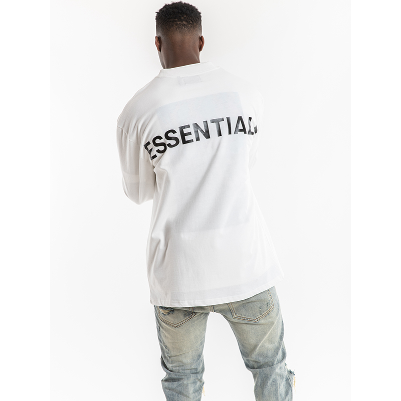 

2021 New Hip Hop Men Pullover Streetwear Long-sleeve Punk Graphic T-shirt Letter Summer PWCK, Black