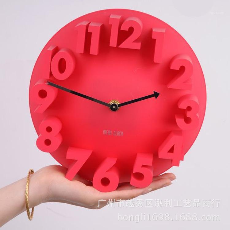 

Excellent 3D Home Decor Fashion Creative Art Decorative Dome Round Wall Clock Watch Bell Best Price Cheap Modern Clock1