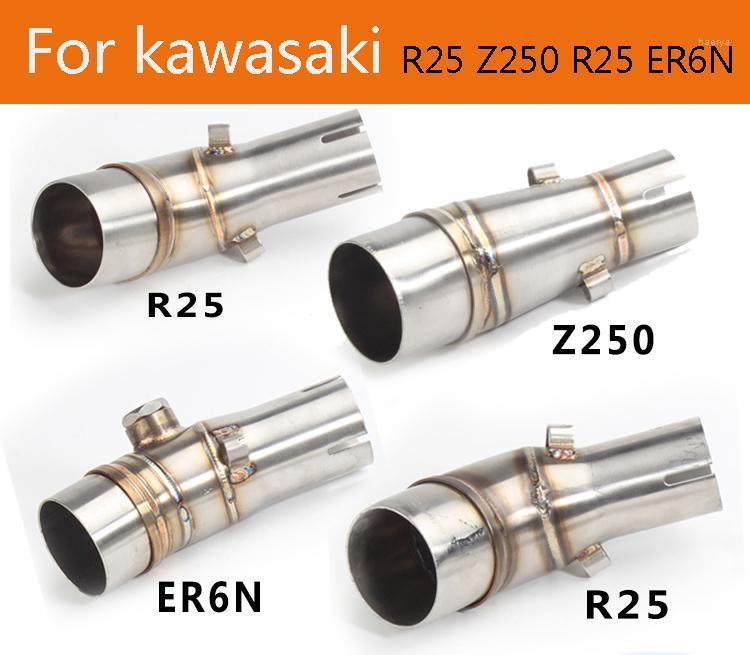 

ER6N R25 Z250 Z250SL Motorcycle Middle Exhaust Pipe Connect Adapter For ER6N R25 Z250 Z250SL AK0631