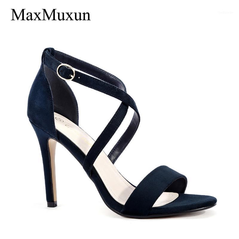 

MaxMuxun Women Kitten Heels Adorable Elastic Cross Strap Party Dress Pumps Open Toe Shoes1, Black