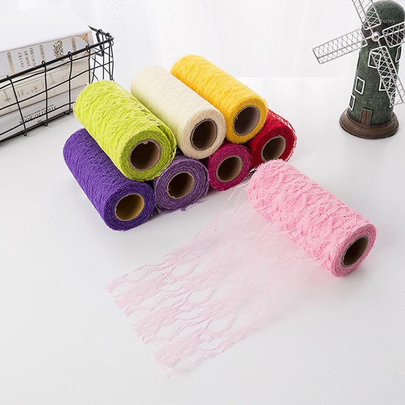 

9m/roll Organza Tulle Roll Spool Fabric Ribbon DIY Tutu Skirt Gift Craft Party Chair Sash Wedding Party Decoration1
