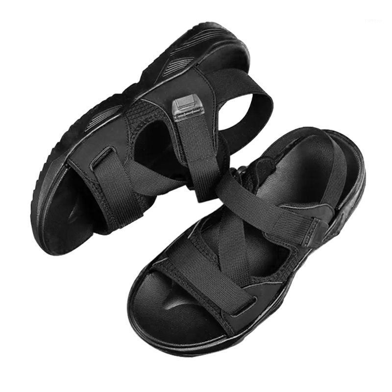 

Sandals Men Summer Shoes For Men High-quality Outdoor Beach Sandals Non-slip Flat1, Black