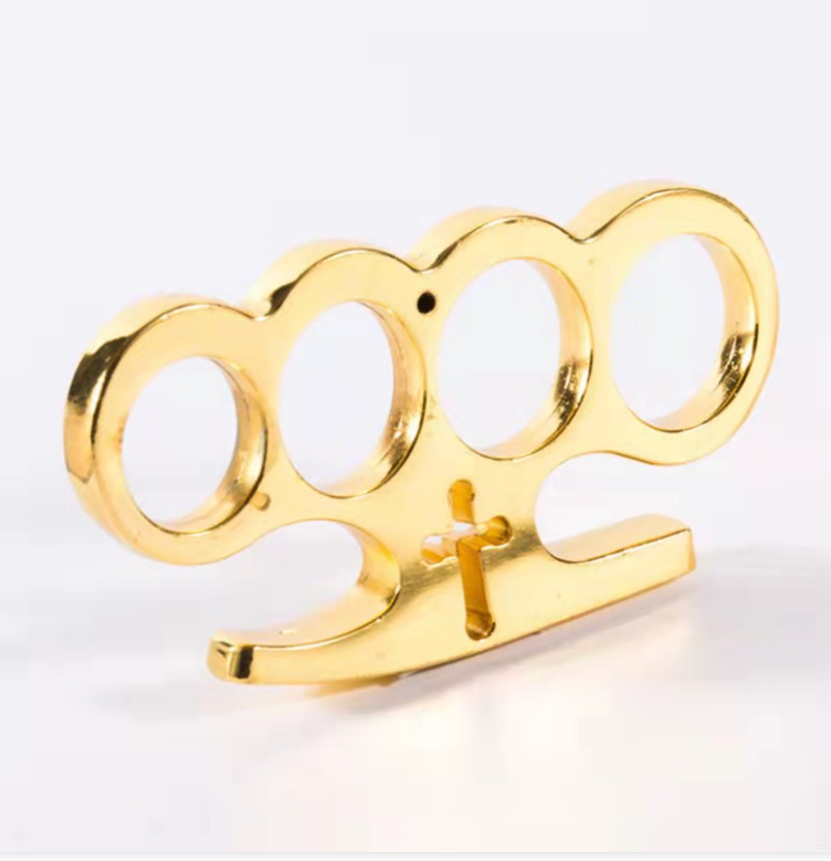 

Glass fiber alloy finger tiger four finger self defense weapon four finger self defense hand brace aluminum alloy self defense equipment 006