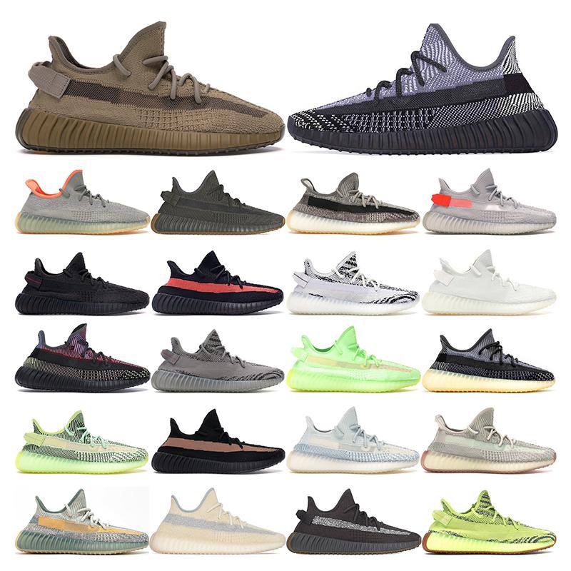 

Kanye men women running shoes trainers Israfil Asriel Cinder Lundmark Beluga Clay Trfrm Tail Light mens outdoor sports sneaker, T12 earth 36-48