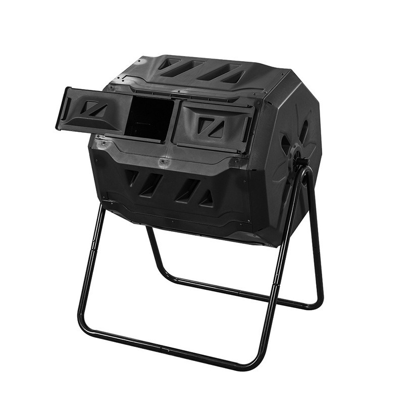 

Compost Bucket Garden Tilting-Type Box Outdoor Courtyard Organic Fertilizer Gardening Fallen Leaves Fermentation Machine(The logistics price