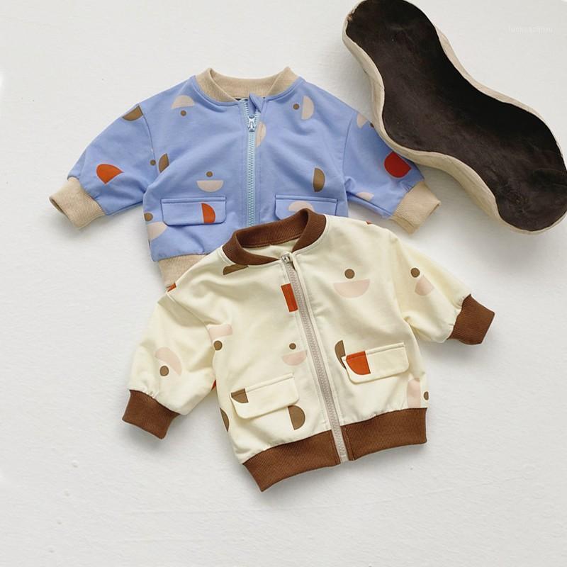 

2021 Spring New Baby Kids Jacket Cartoon Coats Zipper Outerwear For Boys And Girls Windbreaker Children Clothes1, 5080blue