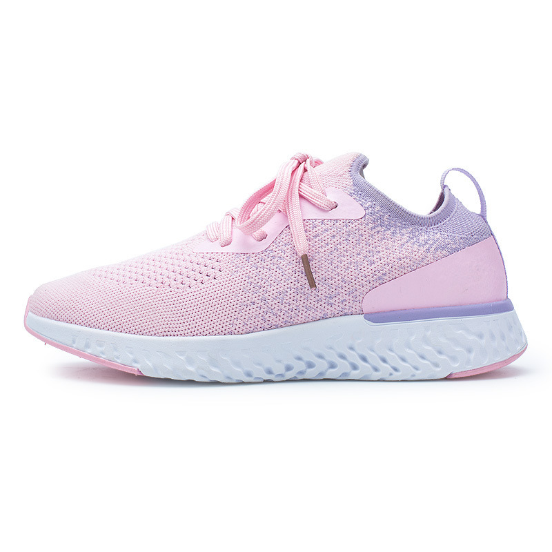 

High Quality Sports New Oversized women's light run casual Flying shoes woman, Beige