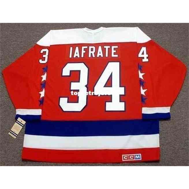 

Wholesale Mens Al Iafrate 1992 Ccm Vintage Away Cheap Retro Hockey Jersey, Red