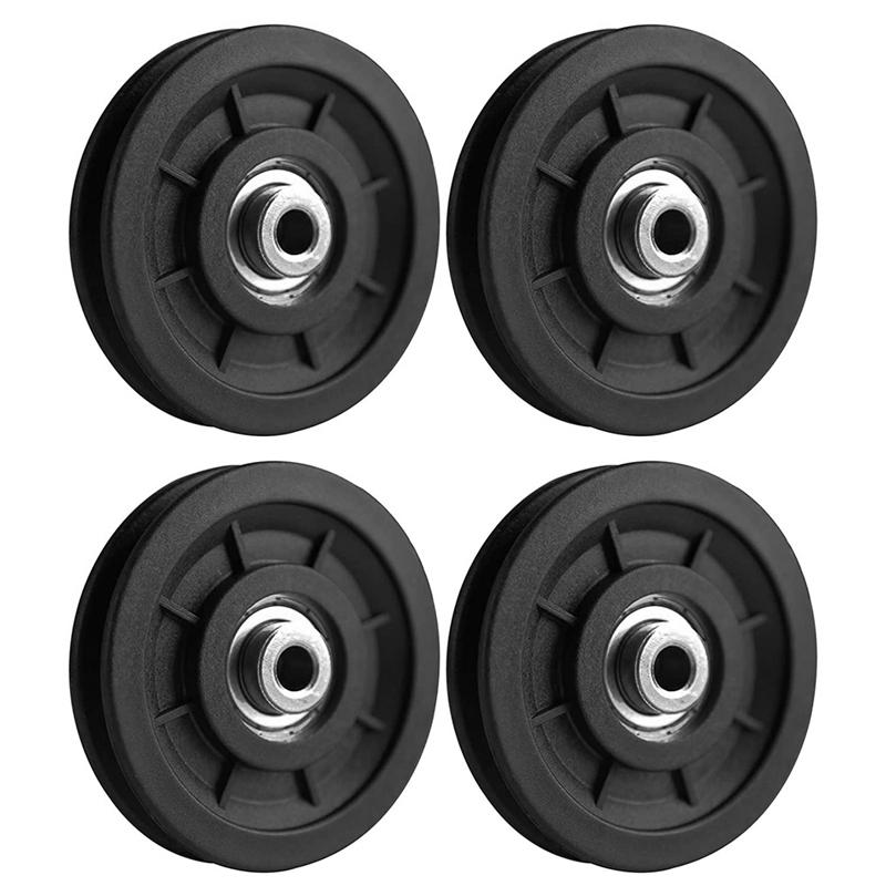 

ELOS-90mm Pulley Rollers Nylon Bearing Pulleys Gym Equipment Parts Fitness Equipment Parts