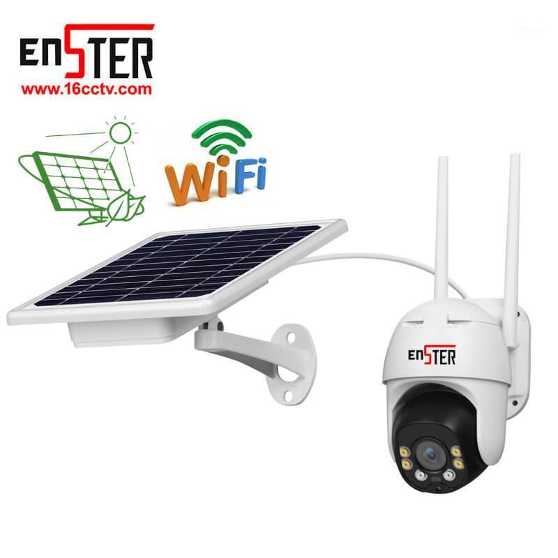 

Enster WiFi Solar Power PIR Human Motion Detection 1080P Camera Easy Installation Play Plug Smart HD Security PTZ Long Standby1