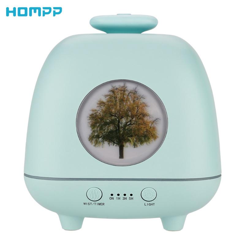 

LED Light Aroma Diffuser Simple Style Ultrasonic Portable Air Electric Nebulizing Humidifier Air Freshener Bedroom Office Sleep