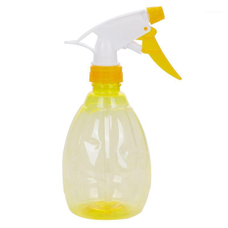

500ML Empty Plastic Spray Bottle Watering Cleaning Garden Sprayer (Yellow)1