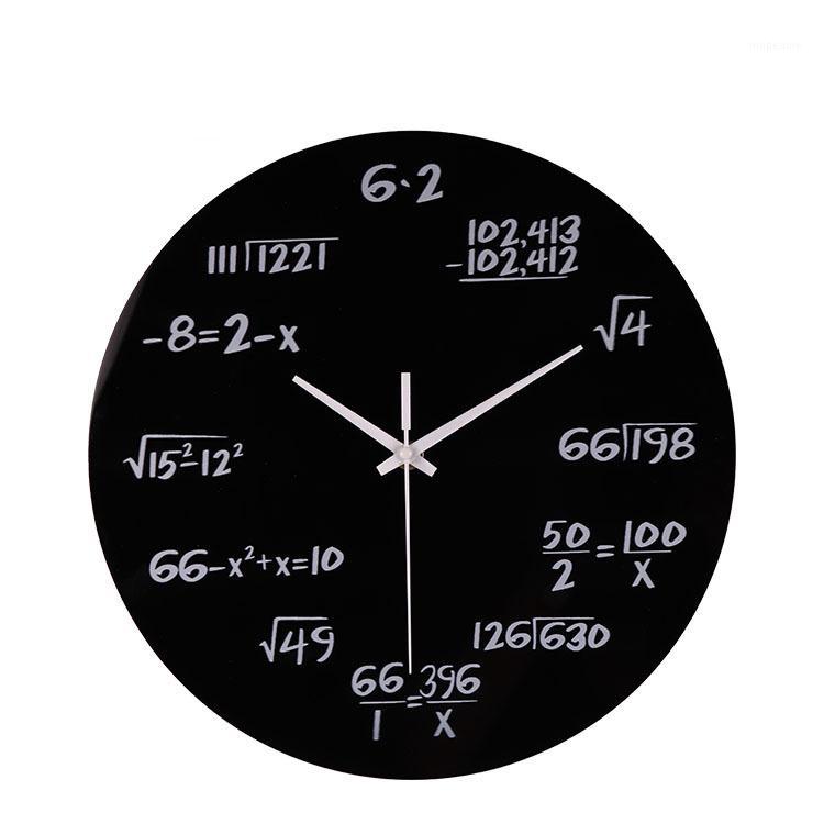 

Acrylic Wall Clock Mathematics Formula Wall Clock Living Room Office1