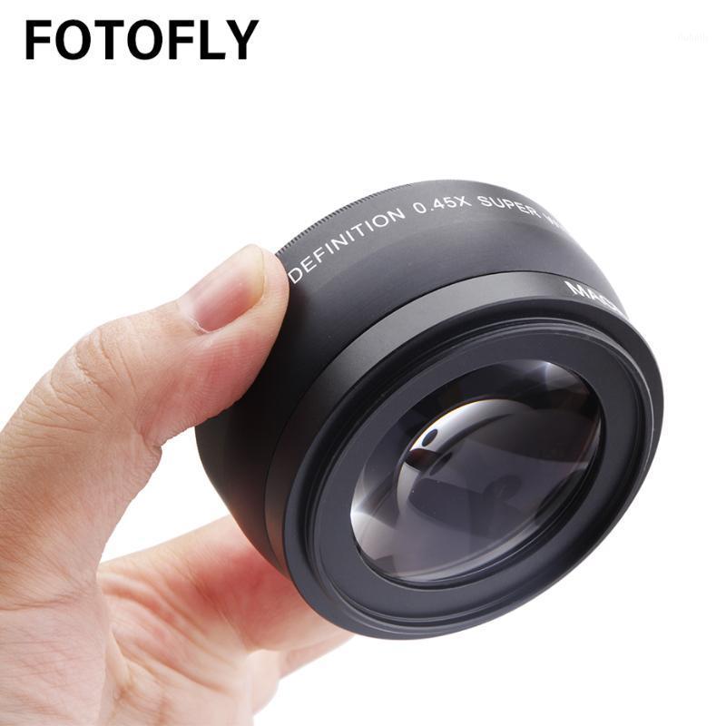 

0.45X 46 49 52 55 58 mm Wide-Angle Lens With Macro Optical Glass Lenses For Canon Nikon Pentax Lens Accessory High Definition1