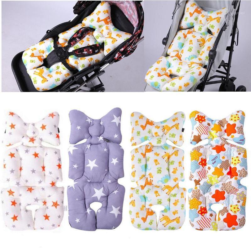

Baby Stroller Cotton Cushion Seat Cover Mat Breathable Soft Car Pad Pushchair Accessories Liner Cartoon Star Mattress Baby Cart1