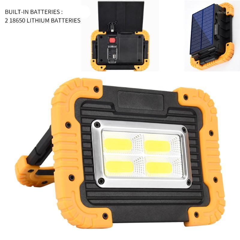 

Outdoor New Solar USB Rechargeable Searchlight, Multifunctional Work Light, Emergency Camping Light With Magnet, Floodlight1