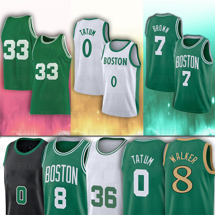 

0 Jayson Jersey 8 Kemba Tatum Walker 7 Jaylen 36 Marcus Brown Smart 2021 new white City Basketball Jerseys, Ncaa