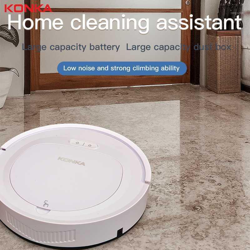 

KONKA Robot Vacuum Cleaner Home Household Professional Sweeping Machine for Pet hair Anti Collision Automatic Recharge1